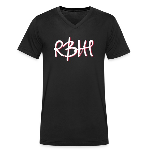 RBHH Graffiti breiter - Männer Bio-T-Shirt mit V-Ausschnitt von Stanley & Stella