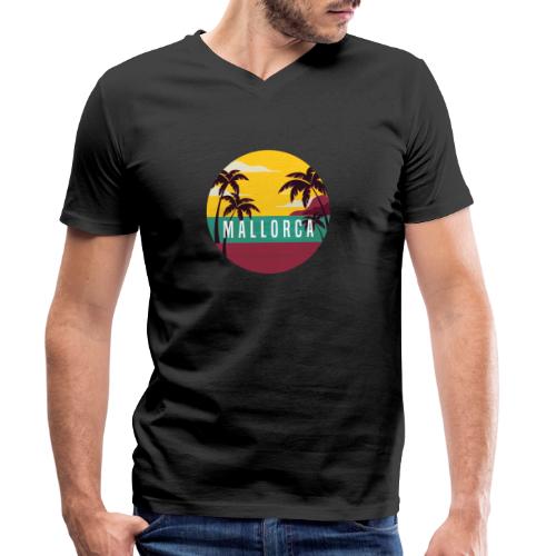 Mallorca - Männer Bio-T-Shirt mit V-Ausschnitt von Stanley & Stella