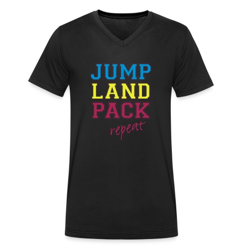 jumplandpack kleur - Stanley/Stella Mannen bio-T-shirt met V-hals