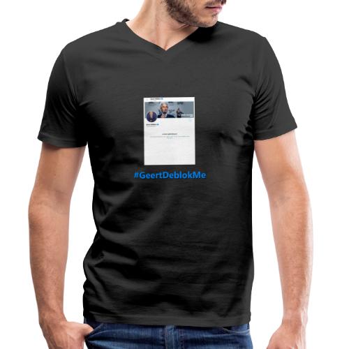 #GeertDeblokMe - Stanley/Stella Mannen bio-T-shirt met V-hals