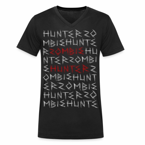 Zombie Hunter Zombie Jäger Ego Shooter Gaming - Männer Bio-T-Shirt mit V-Ausschnitt von Stanley & Stella