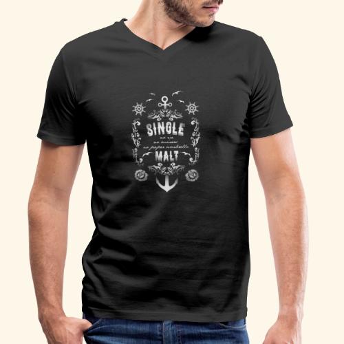 Islay Single Malt Whisky Spruch - Männer Bio-T-Shirt mit V-Ausschnitt von Stanley & Stella