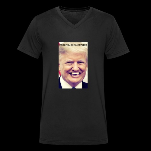 The Real Donald Trump - Männer Bio-T-Shirt mit V-Ausschnitt von Stanley & Stella