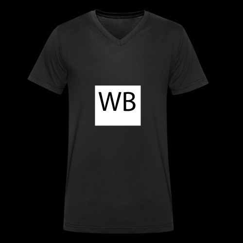 WB Logo - Stanley/Stella Männer Bio-T-Shirt mit V-Ausschnitt