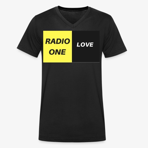 RADIO ONE LOVE - Camiseta ecológica con cuello de pico para hombre de Stanley/Stella