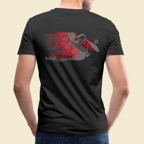 Radball | Earthquake Red - Stanley/Stella Männer Bio-T-Shirt mit V-Ausschnitt