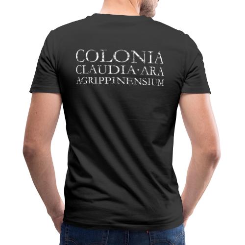 COLONIA CLAUDIA ARA AGRPPINENSIUM (Vintage/Weiß) - Stanley/Stella Männer Bio-T-Shirt mit V-Ausschnitt