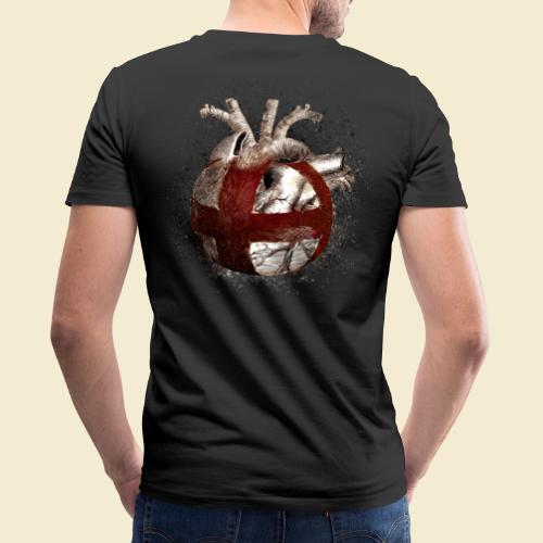 Radball | Cycle Ball Heart - Stanley/Stella Männer Bio-T-Shirt mit V-Ausschnitt