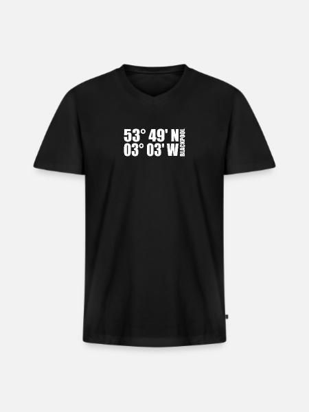 Blackpool Coordinates - Men's Premium Organic T-shirt with V-neck - black