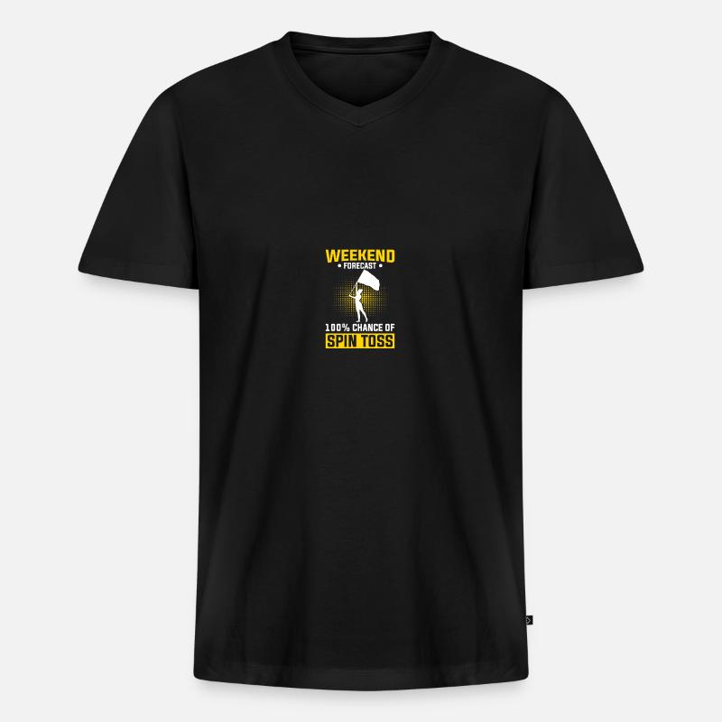 Farbengarde Farbengarde - Männer Premium Bio T-Shirt mit V-Ausschnitt - Schwarz