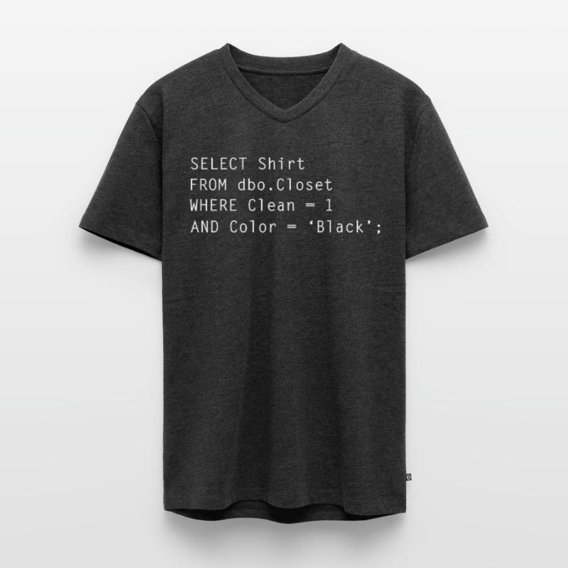 Funny Programmer Programming Language Phyton Java Men's Premium Organic T-shirt with V-neck