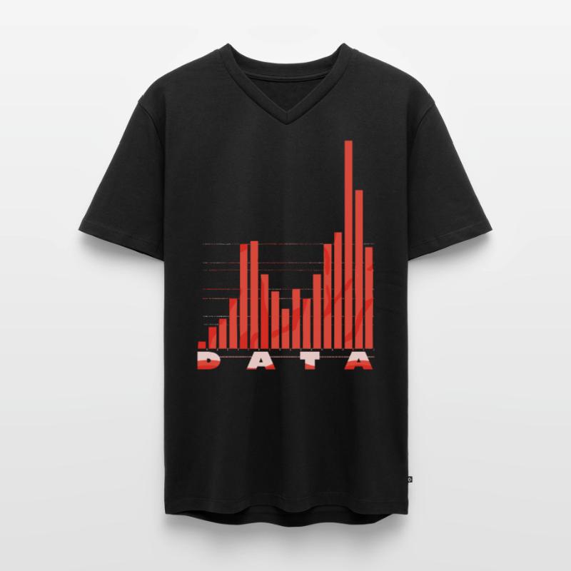 Behavioral Analyst Data Coding Men's Premium Organic T-shirt with V-neck