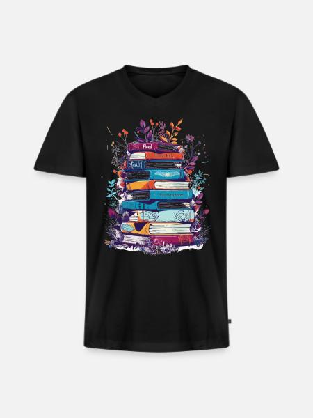 phonemisPhonemic consciousness science - Men's Premium Organic T-shirt with V-neck - black
