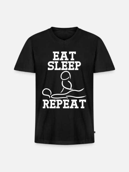 Physio Physiotherapy Physiotherapist - Men's Premium Organic T-shirt with V-neck - black