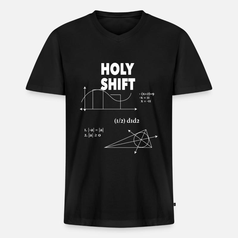 Physics Science Science gift - Men's Premium Organic T-shirt with V-neck - black