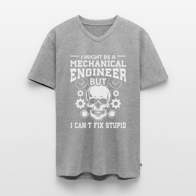 Mechanical engineer designer engineer engineer Men's Premium Organic T-shirt with V-neck