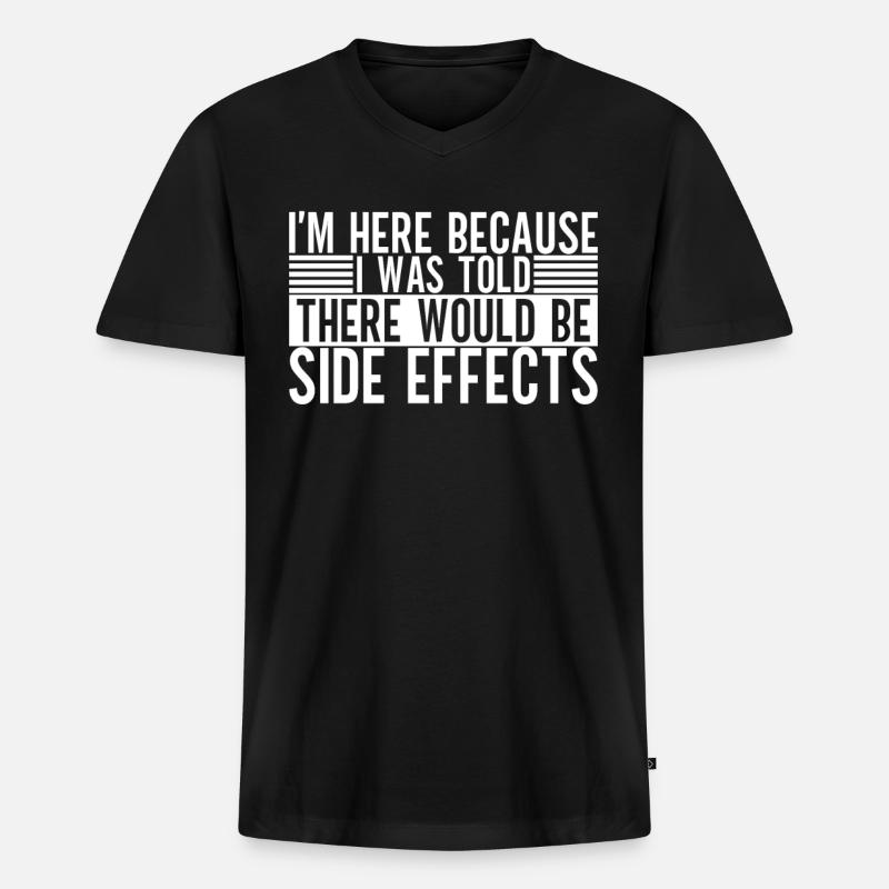 Programmierer Informatiker - Männer Premium Bio T-Shirt mit V-Ausschnitt - Schwarz