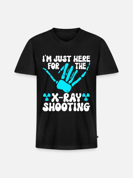 Radiology Radiologist - Men's Premium Organic T-shirt with V-neck - black