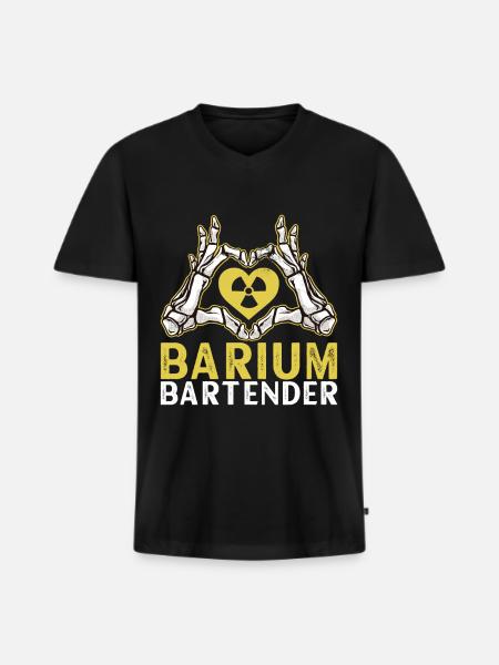 Radiology Radiologist - Men's Premium Organic T-shirt with V-neck - black