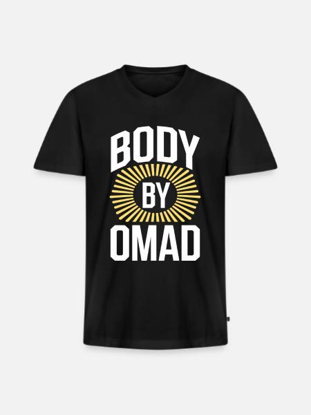 Intermittent fasting Intermittent fasting - Men's Premium Organic T-shirt with V-neck - black