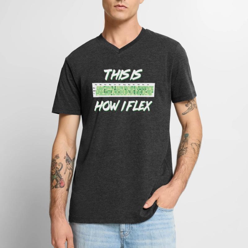 Programmierer Humor Coding Witze Entwickler Männer Premium Bio T-Shirt mit V-Ausschnitt