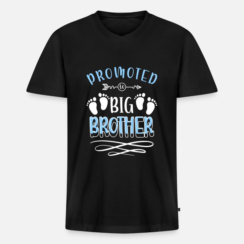 Feiern Trinken Männerabend - Männer Premium Bio T-Shirt mit V-Ausschnitt - Schwarz