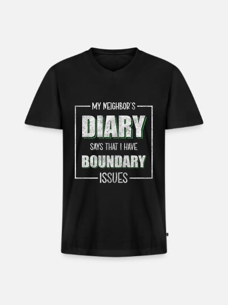 Neighborhood Friendship Inauguration Ceremony - Men's Premium Organic T-shirt with V-neck - black