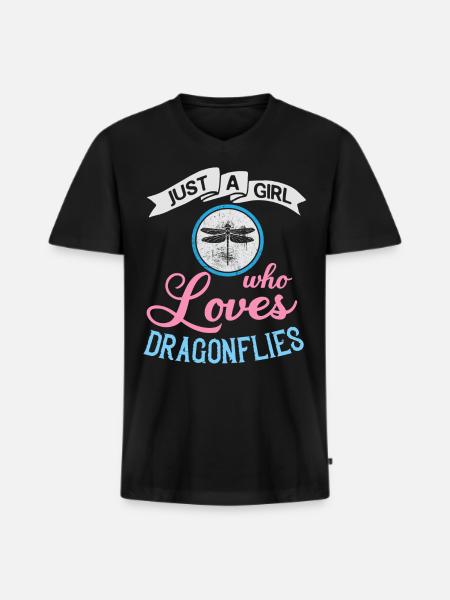 Guldsmede flyvende insekt citater Entomolog - Premium økologisk T-shirt med V-hals til mænd - sort