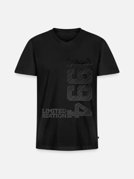 32ND BIRTHDAY LIMITED EDITION 1994 - Men's Premium Organic T-shirt with V-neck - black
