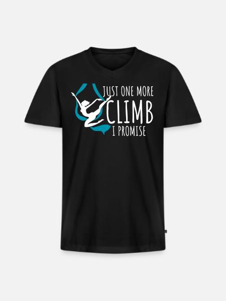Air winner. Air silk - Men's Premium Organic T-shirt with V-neck - black