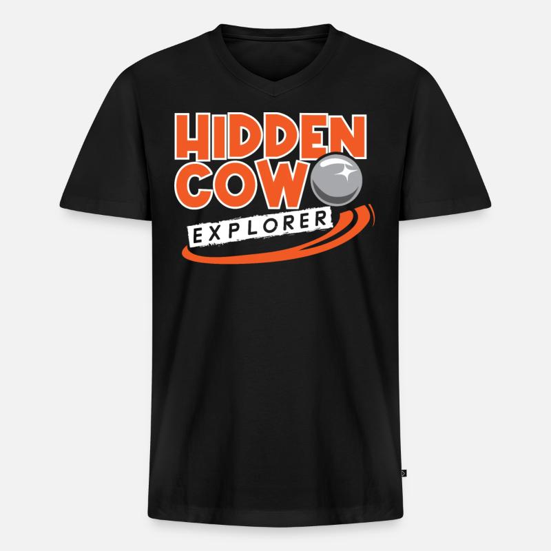 Flipperspieler - Männer Premium Bio T-Shirt mit V-Ausschnitt - Schwarz