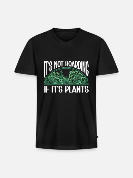 Gardening Horticulture Gardener - Men's Premium Organic T-shirt with V-neck - black
