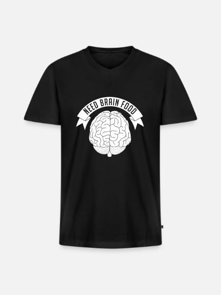 Psychology Psychologist - Men's Premium Organic T-shirt with V-neck - black