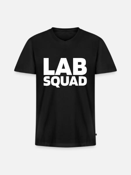 Bootsmann Kader - Männer Premium Bio T-Shirt mit V-Ausschnitt - Schwarz