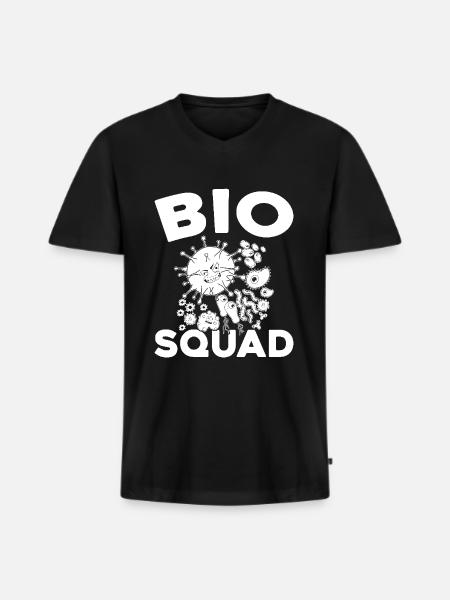 Escouade de maître d’équipage - T-shirt encolure en V Premium bio Homme - noir