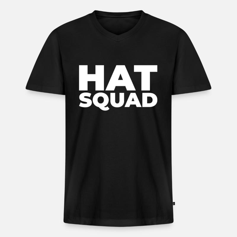 Astronom Kader - Männer Premium Bio T-Shirt mit V-Ausschnitt - Schwarz