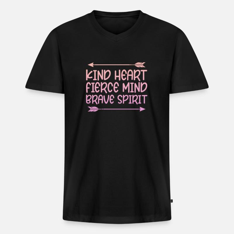 Bogenschiessen - Männer Premium Bio T-Shirt mit V-Ausschnitt - Schwarz