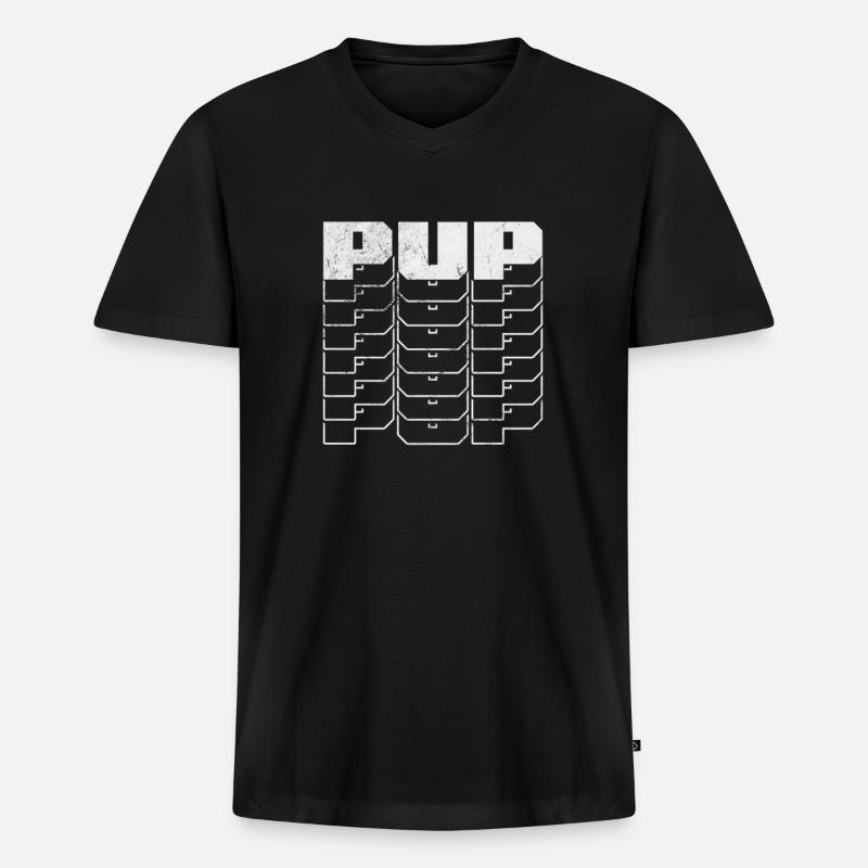 Sadomaso - Männer Premium Bio T-Shirt mit V-Ausschnitt - Schwarz