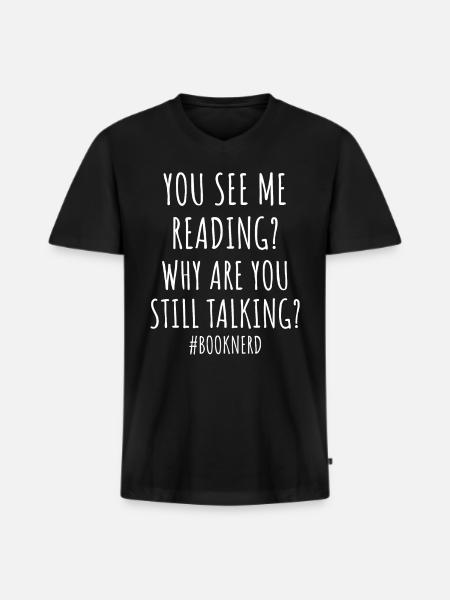 Sonderling Schule Aussenseiter Geschenk - Männer Premium Bio T-Shirt mit V-Ausschnitt - Schwarz