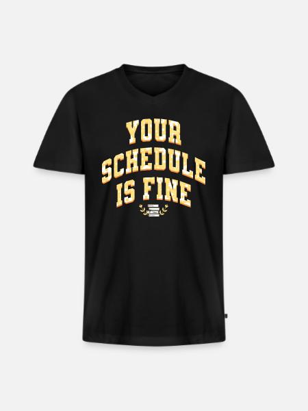 School Board School Counselor - Men's Premium Organic T-shirt with V-neck - black