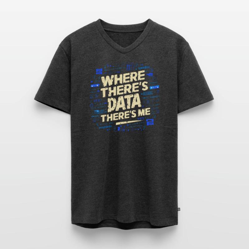 Programmeur logiciel de programmation backend T-shirt encolure en V Premium bio Homme