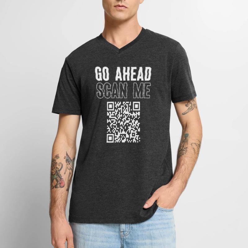 Programmierer Codierer Computer Experte Männer Premium Bio T-Shirt mit V-Ausschnitt