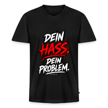 Männer Premium Bio T-Shirt mit V-Ausschnitt