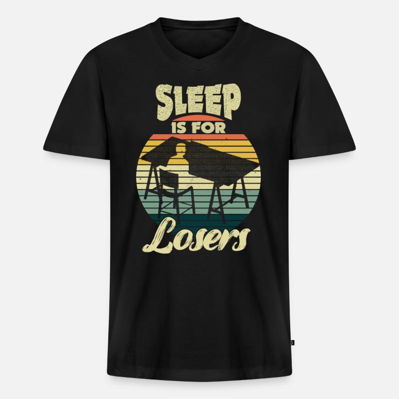 Architekturstudium Design für einen - Männer Premium Bio T-Shirt mit V-Ausschnitt - Schwarz