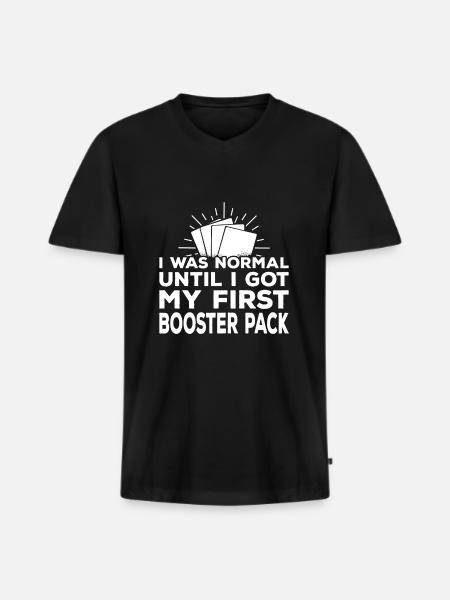 Trading Card Game - Men's Premium Organic T-shirt with V-neck - black