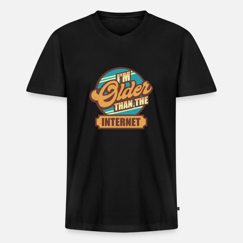 Lustiges Softwareingenieur Programmierer Geschenk - Männer Premium Bio T-Shirt mit V-Ausschnitt - Schwarz