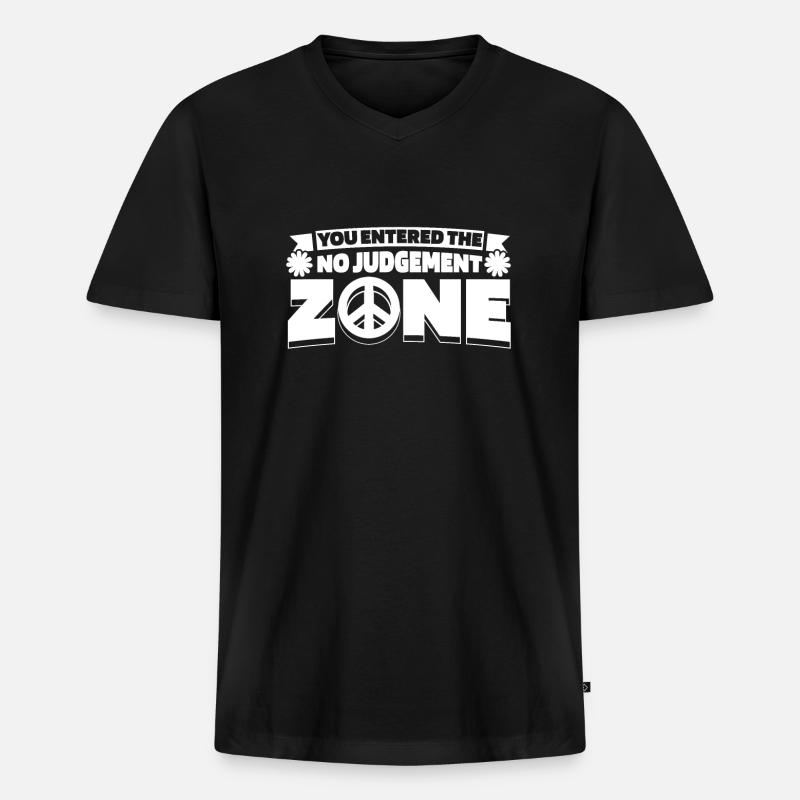 Mama Mutter - Männer Premium Bio T-Shirt mit V-Ausschnitt - Schwarz