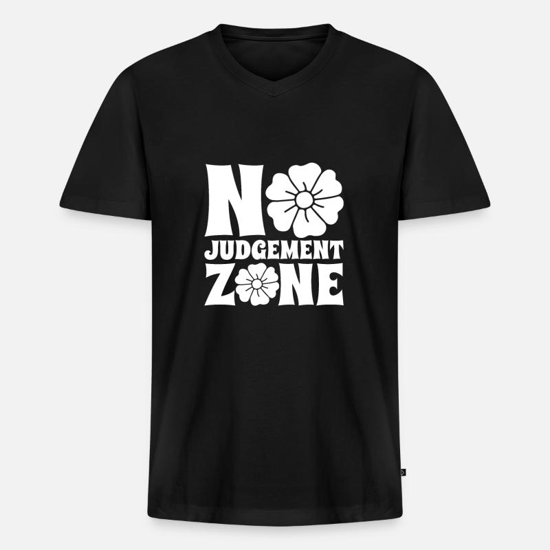 Mama Mutter - Männer Premium Bio T-Shirt mit V-Ausschnitt - Schwarz