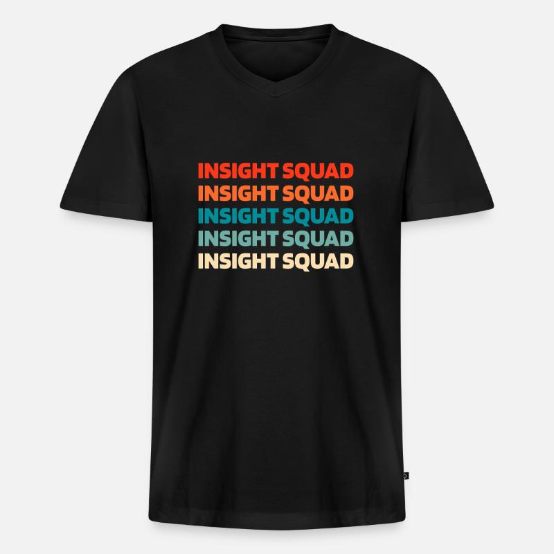 Zahnpfleger Kader - Männer Premium Bio T-Shirt mit V-Ausschnitt - Schwarz