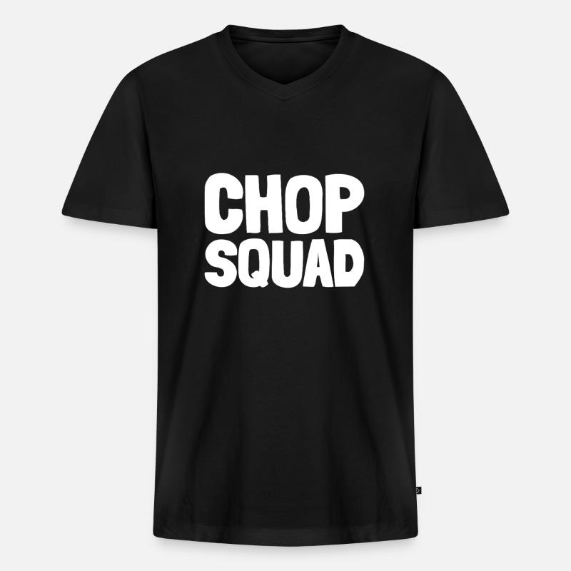 Klimaforscher Kader - Männer Premium Bio T-Shirt mit V-Ausschnitt - Schwarz
